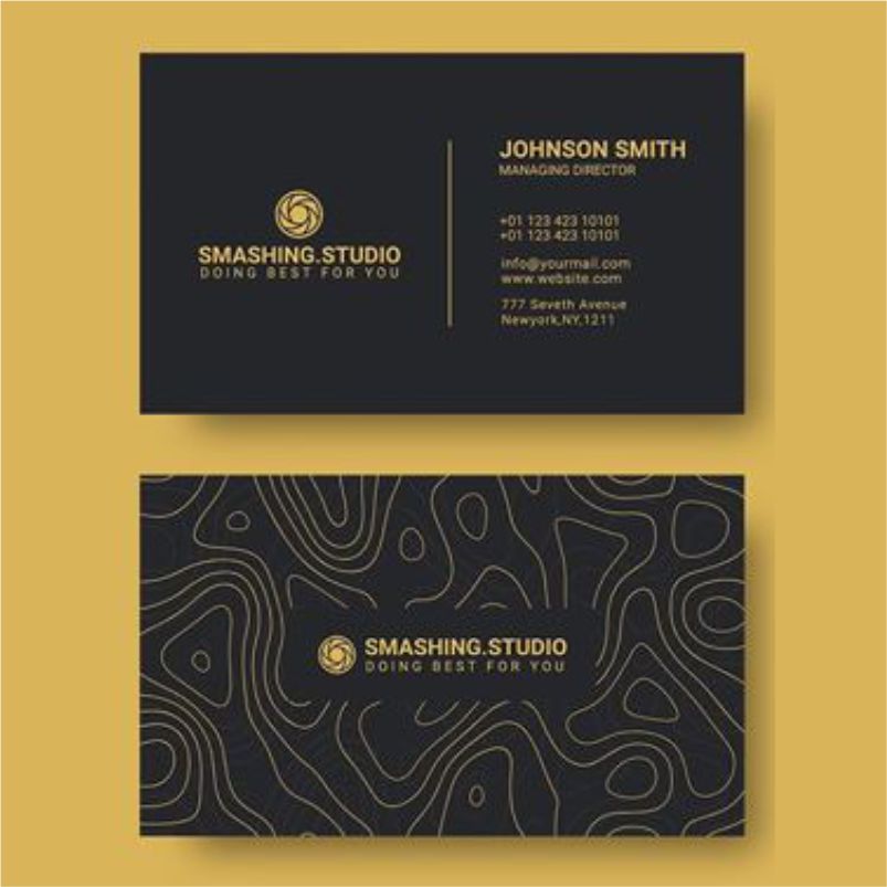 STANDARD VISITING CARD(DOUBLE SIDE) Image-3